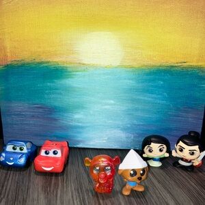 Mulan Cars Tigger Baby Roo Doorables